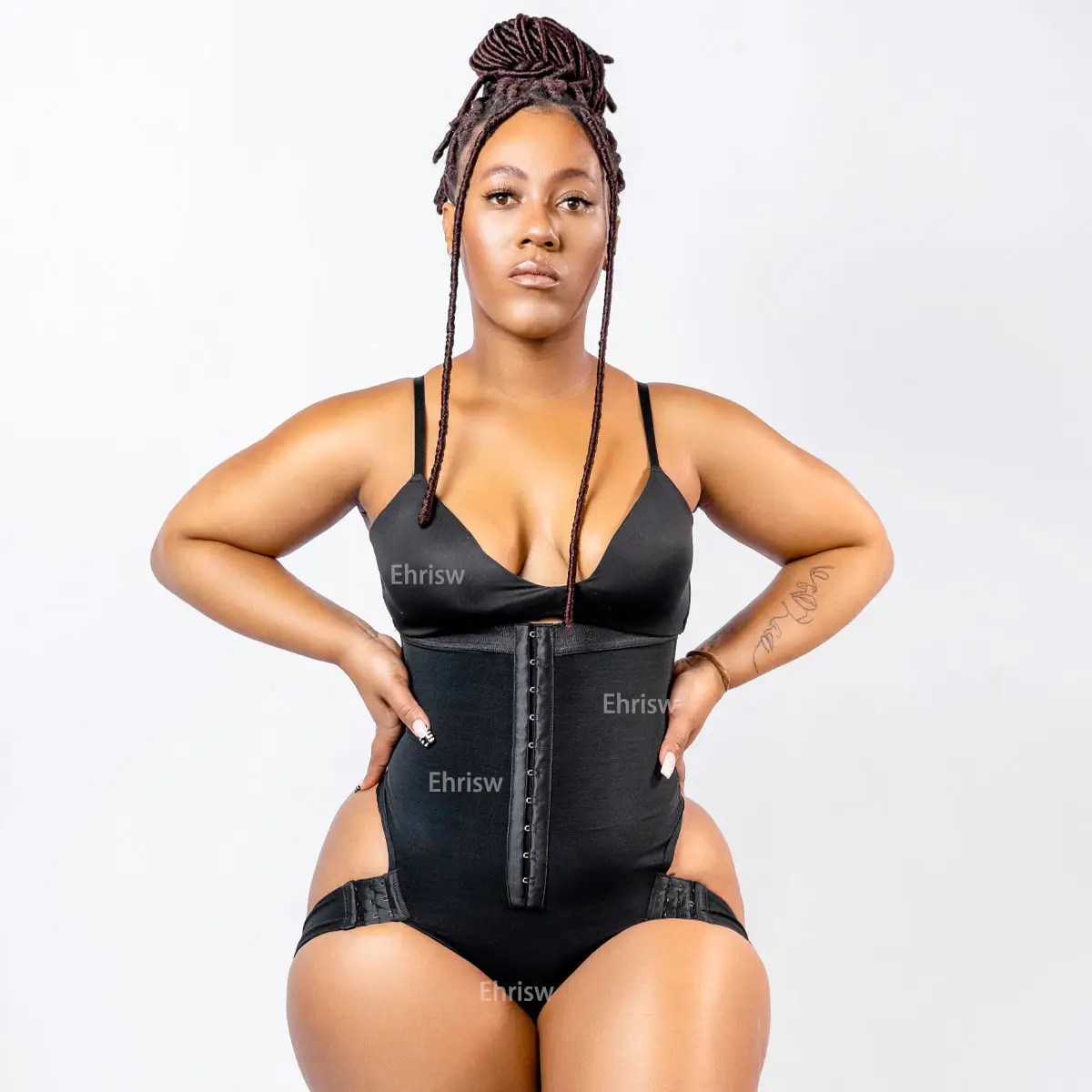 High waist Butt lifter Tummy Tuck Butt Post Op Bodysuit Wholesale Colombian Faja Girdles Shapewear Shorts for Women