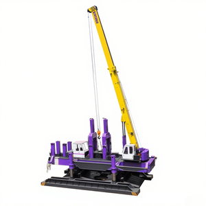 Mesin Pemasang Tiang Pancang Hidrolik Efisiensi Tinggi Seri OEM ZYC dengan Mesin & Pompa untuk Tiang Pancang 9-12m, Kebisingan Rendah - Product Image 2