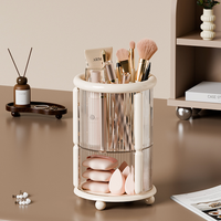 Support de rangement minimaliste pour pinceaux de maquillage 2026 avec support de rangement transfrontalier pour pinceaux à sourcils et crayons de maquillage pour coiffeuse de bureau