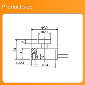 Micro capteur de cellule de charge 1T avec module HX711 | Détection de <span class=keywords><strong>force</strong></span> et de poids d'impact de haute précision pour balances industrielles - Product Image 5