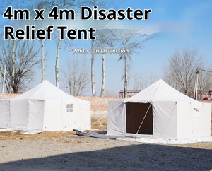 Tente de commandement portable en toile Oxford blanche pliable pour les secours en cas de catastrophe, le <span class=keywords><strong>camping</strong></span> et la médecine de terrain - Product Image 2