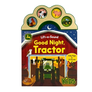 <span class=keywords><strong>Libro</strong></span> de Sonidos de Animales de Granja Interactivo, Juguete Educativo para Niños Pequeños, Good Night Tractor Lift - Product Image 1