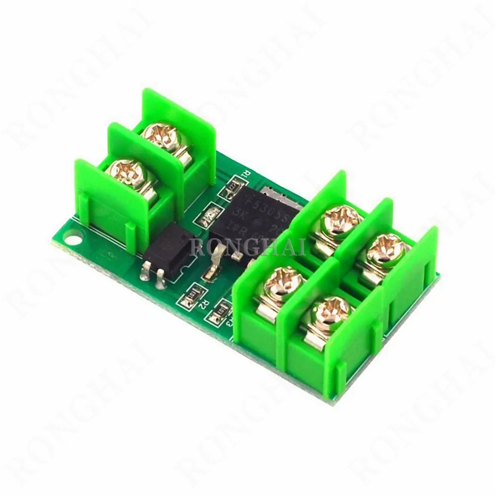 PMOS tetik modülü F5305S MOS FET alan etkili transistör DC 3V 5V 12V 24V 36V Motor LED ışık pompa darbe MOSFET tetik anahtarı