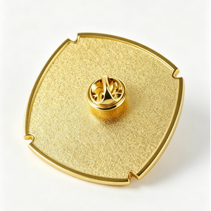 Custom City Skyline Hard Enamel for Gold Plated UV Printed 2D Badge Butterfly Clutch-Birthday Party Christmas Travel - Product Image 4