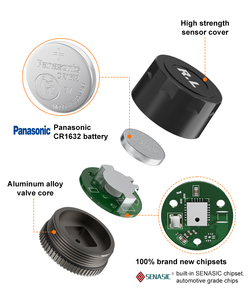 IPhone Android điện thoại hiển thị bluetooth giám sát áp suất lốp hệ thống TPMS cảm biến TPMS áp suất lốp 2 3 4 6 8 Bánh Xe Cảm biến - Product Image 4