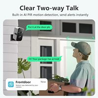 Caméra de sécurité solaire 4G extérieure sans fil étanche vision nocturne IP66 avec panneau solaire, carte SIM, détection de mouvement et stockage cloud pour la sécurité domestique