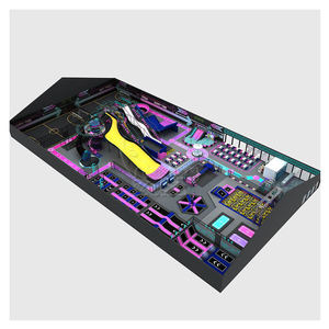 Parque <span class=keywords><strong>de</strong></span> Trampolines Personalizado e Interactivo para Interiores, Equipo <span class=keywords><strong>de</strong></span> Juegos para Niños, Set <span class=keywords><strong>de</strong></span> Juegos para Centros <span class=keywords><strong>de</strong></span> Entretenimiento Familiar - Product Image 6