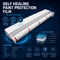 Film de protection de peinture TPU pour automobile, film PPF transparent haute brillance, auto-réparateur, anti-rayures, protection contre les rayures