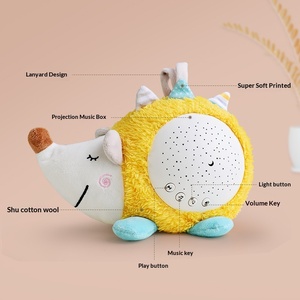 Proyector de Estrellas para Bebés, <span class=keywords><strong>Peluche</strong></span> de PVC, Luz Nocturna <span class=keywords><strong>con</strong></span> Música, Venta Directa de Fábrica, Juguete Suave y Acogedor para Bebés - Product Image 3