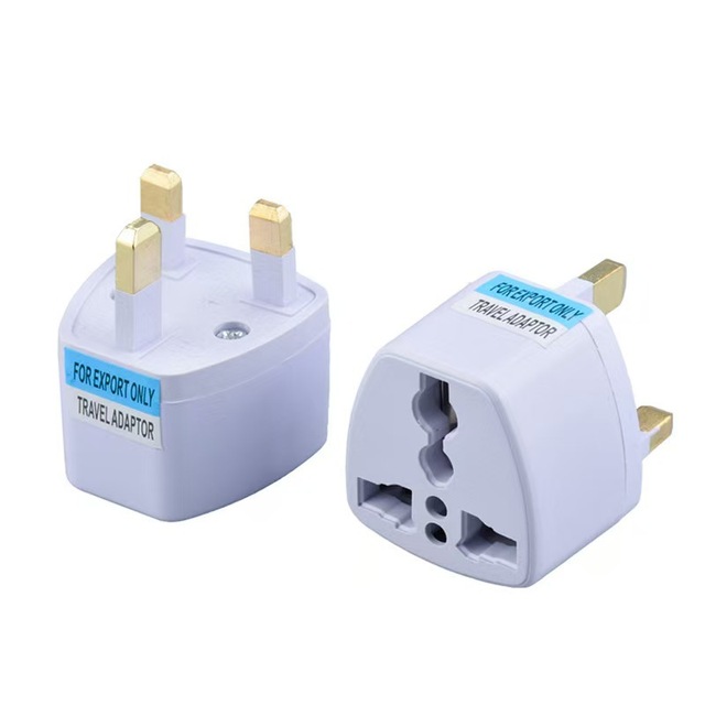UK Universal Travel Adapter, EU US AU to UK Wall Plug Converter, 4-in-1 USB Fast Charging International Power Adaptor