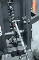 Machine de développement des muscles fessiers et des ischio-jambiers (GHD) professionnelle, robuste, en acier, pour l'entraînement de force des muscles centraux, idéale pour les salles de sport et le CrossFit