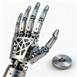 Componentes y piezas de <span class=keywords><strong>robot</strong></span> mecanizados CNC OEM: aluminio y acero inoxidable personalizados de precisión con servicios de electroerosión por hilo - Product Image 5