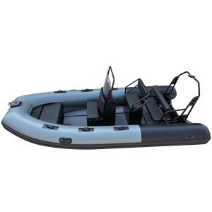 Lujo 16 pies Orca Hypalon/PVC Semirrígido Aluminio RIB 480 Sport Yacht Deep V Hull Barco inflable para buceo y diversión - Product Image 5