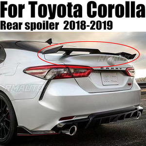 Aileron arrière de voiture en ABS de haute qualité pour Toyota Camry Corolla, couleur apprêtée, style 2018 2019 - Product Image 1