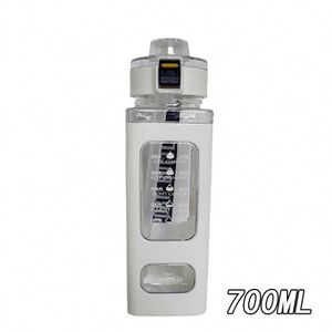 Botella de Agua Cuadrada de Plástico Portátil de Verano de 700ml 900ml para Estudiantes, Ecológica, con Cordón, Ideal para Senderismo y Deportes, Venta al Por Mayor - Product Image 6