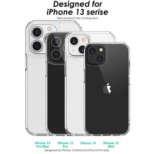 LIEKO <span class=keywords><strong>Coque</strong></span> de téléphone TPU transparente et transparente pour iPhone 12 13 14 15 16 Pro Max antichoc - Product Image 6