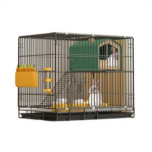 Jaula para Perros <span class=keywords><strong>de</strong></span> Carga Superior, Plegable, Portátil, Transpirable, <span class=keywords><strong>de</strong></span> Hierro, Clásica, <span class=keywords><strong>de</strong></span> Lujo, <span class=keywords><strong>de</strong></span> Dos Puertas, Duradera, al por Mayor - Product Image 4