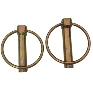Épingles de sécurité à anneau de traction Q195 en acier au carbone, acier à ressort, plaqué couleur, grade A, niveau 4.8, pour l'industrie de la construction, usage général - Product Image 3