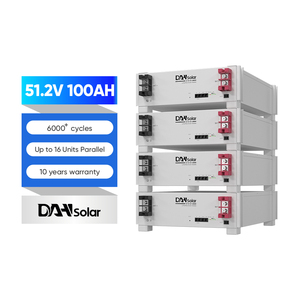 Batterie de stockage au phosphate de lithium 51,2 V 48 V, batterie solaire au lithium 48 V 200 Ah 100 Ah 150 Ah DHN-LVWES15-G1, systèmes de batteries pour l'énergie solaire - Product Image 4