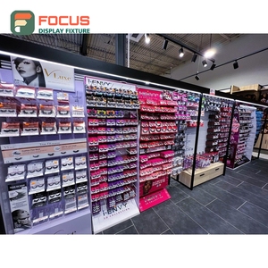 ชั้นวางโชว์ต่อผมแบบติดผนังหลายชั้นสำหรับร้านค้า - Product Image 5