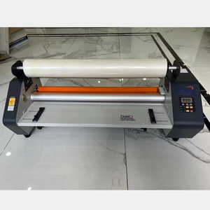 FM 650 Chất lượng cao Tự động A1 24 inch CuộN Laminator đơn hoặc đôi bên lạnh và nóng cuộn cán máy - Product Image 4