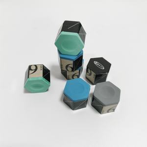Craies de billard hexagonales Kamui Roku 6 professionnelles bleues/vertes/grises avec code de vérification de série anti-contrefaçon - Product Image 1