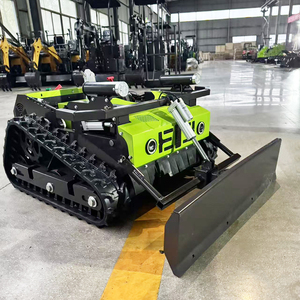 Robot cắt cỏ thông minh chất lượng cao 550, loại bánh xích, điều khiển từ xa, có chức năng đẩy tuyết có thể điều chỉnh - Product Image 3