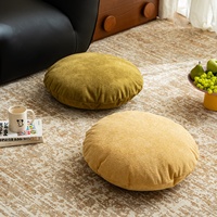 Housse de pouf en flanelle douce, confort nuageux, couleurs macaron, technique de couture, pour la rentrée scolaire, décoration de salon et de maison, ottoman