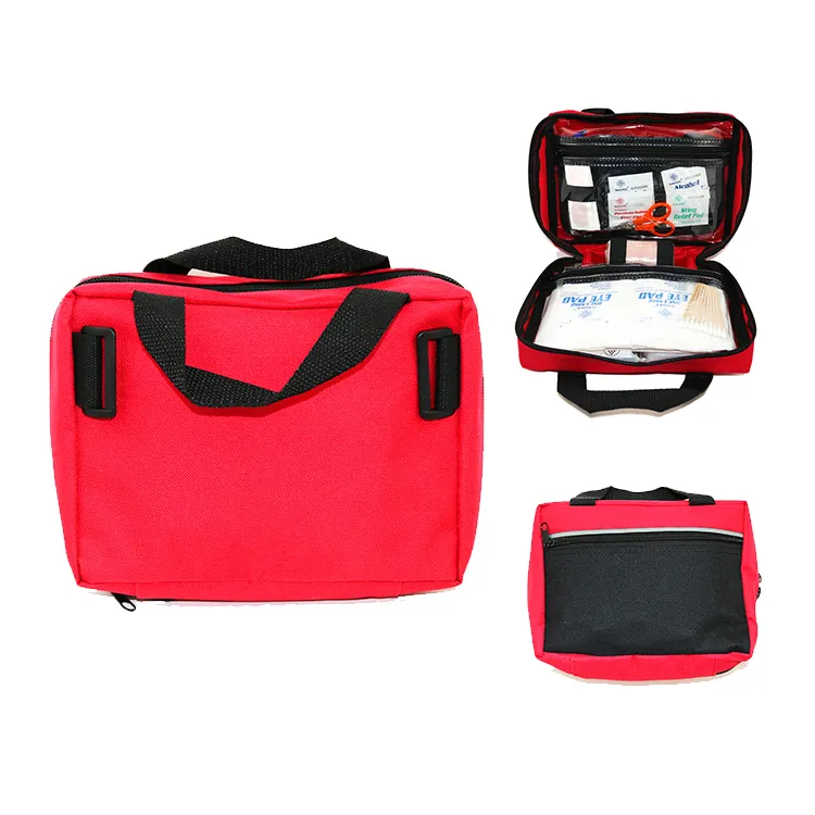 Simple Custom Portable Medical Kit Bag 300pieces Personal Outdoor Car Camping Home Travel Emergency First Aid Kit
