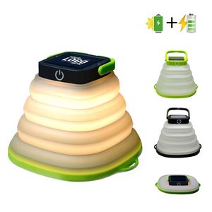 Linterna LED Recargable USB Multifuncional, Plegable y Telescópica, con Energía Solar y Logotipo Personalizado de Fábrica, para Camping - Product Image 2