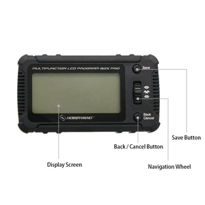 HOBBYWING LCD Program Box <span class=keywords><strong>Pro</strong></span> for PLATINUM XERUN EZRUN <span class=keywords><strong>Pro</strong></span> ESCRCモデルカーボート飛行機パラメーター設定アクセサリー - Product Image 3
