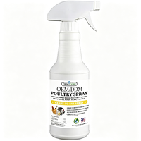 Spray à base de plantes pour poulet, 950 ml, formule à base de plantes