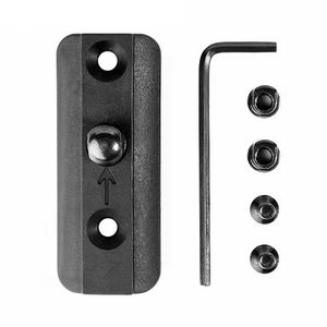 Adaptateur en aluminium noir robuste de 20 mm, support à dégagement rapide pour système KeyMod, montages de lunette et accessoires de chasse - Product Image 6