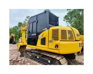 Excavadora de orugas hidráulica Komatsu PC70 de 7 toneladas usada con certificación EPA CE Características Componentes principales Motor y bomba - Product Image 1