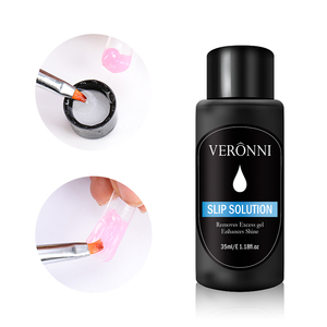 Gel de construction pour extensions d'ongles VERONNI, <span class=keywords><strong>solution</strong></span> liquide antidérapante, 35 ml - Product Image 3