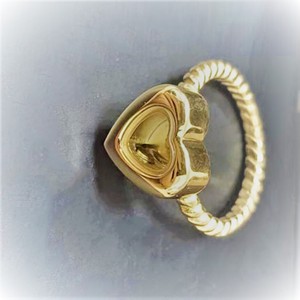 Cincin Kenangan Kremasi Berbentuk Hati Berlapis Emas Mawar dari Baja Tahan Karat, Tempat Abu Kenangan, Liontin Urn - Product Image 5