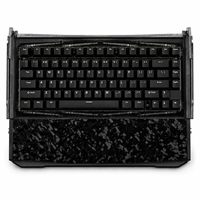 OEM ODM 75 V2 Wireless Gaming Mechanical Keyboard Forged Carbon CNC Aluminum Custom Keyboard TriMode 24G USBC Low Lat