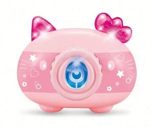 Dernière Version Pistolet à Bulles Gatling Automatique 8 Trous pour Enfants, Portable, à Piles, pour l'Extérieur en Été - Product Image 1