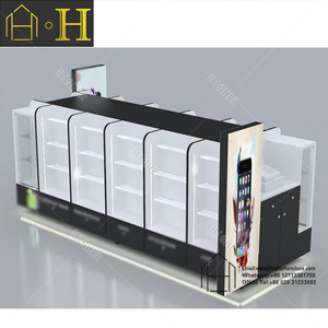 Phone Accessories Display Cabinet Showcase Counter Cell Phone Repair Kiosk Design Mobile Phone Shopping Mall Kiosk