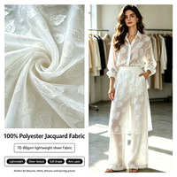 Tissu jacquard imitation acétate cationique bicolore, doux et lisse, le plus vendu en usine, pour pyjamas, robes et jupes pour garçons et filles