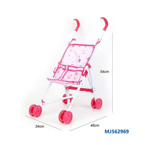 Gran oferta 2024, venta al por mayor, <span class=keywords><strong>carrito</strong></span> <span class=keywords><strong>plegable</strong></span>, cochecito de bebé, cochecito de juguete, Material de tablero, muñeca encantadora, cochecito de bebé - Product Image 4
