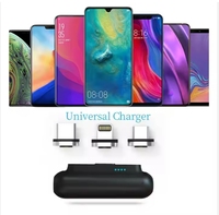 Banco de energía de carga rápida 3 en 1 magnético para iPhone y para Samsung 20W salida impermeable Mini cargador de teléfono celular
