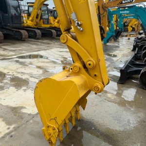 Mini-excavatrice d'occasion originale de 6 tonnes Komatsu PC60, boîte de vitesses, pompe, roulement, bon état, faible nombre d'heures de fonctionnement - Product Image 5