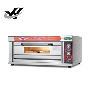 Four de pont électrique Équipement de boulangerie commerciale Fabrication de <span class=keywords><strong>pain</strong></span> à pizza Four électrique 1 pont 2 plateaux YMD-102 - Product Image 4