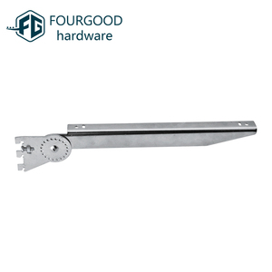 2020 Vente chaude Canal Chrome 15*30mm <span class=keywords><strong>Rectangulaire</strong></span> Tuyau Support de Tube Carré En Métal Droite Supports - Product Image 1