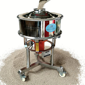 Máquina Tamizadora Automática de Partículas de Alimentos, Criba Vibratoria Vertical con Motor Vibratorio de Alta Capacidad 5-10T/H para Tamizar Especias y Polvos - Product Image 2