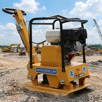 Compacteur de sol à plaque vibrante, machine de compactage du sol, compacteur de plaque portable