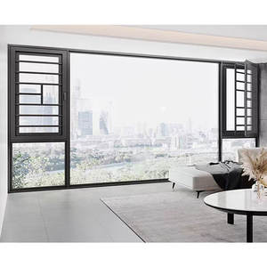 Ventanas de doble acristalamiento estándar australiano Ventanas de toldo de aluminio residenciales comerciales australianas Ventanas de doble acristalamiento - Product Image 4