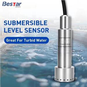 Датчик уровня сточных вод из нержавеющей стали 316L, 0.5%FS, 200 м, измерение уровня сточных вод, 0-10В, 4-20мА, RS485 - Product Image 2