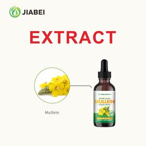 Obat tetes Herbal mulein pabrik kustom suplemen pernapasan meningkatkan kesehatan untuk Ekstrak Tanaman dewasa - Product Image 3